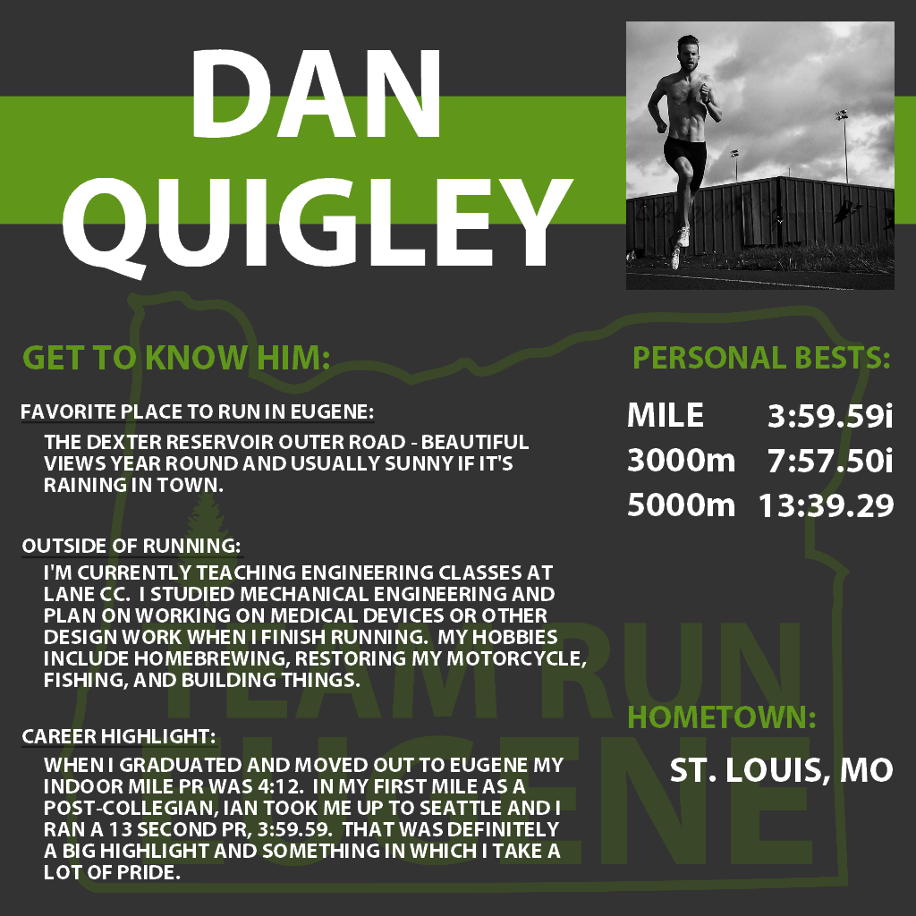 teamruneugene's tweet photo. Day 16:
Say hello to Dan Quigley (@runningquig)!
#GetToKnowTRE
#teamruneugene
#tracktownusa https://t.co/pBkxUDD9G3