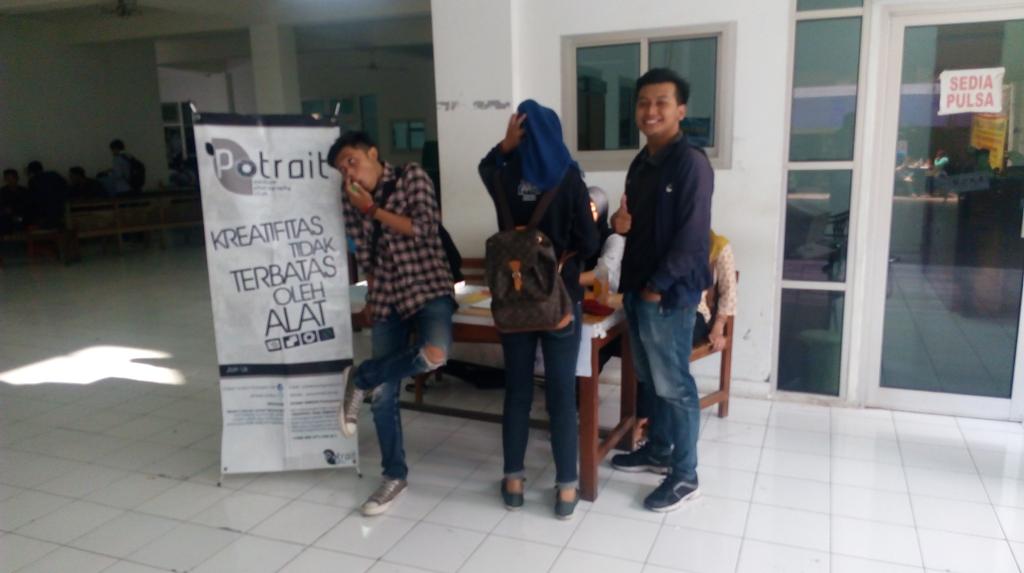 Yuk yg mau ikut makrab Potrait, ditunggu di basement 4 yaa :D