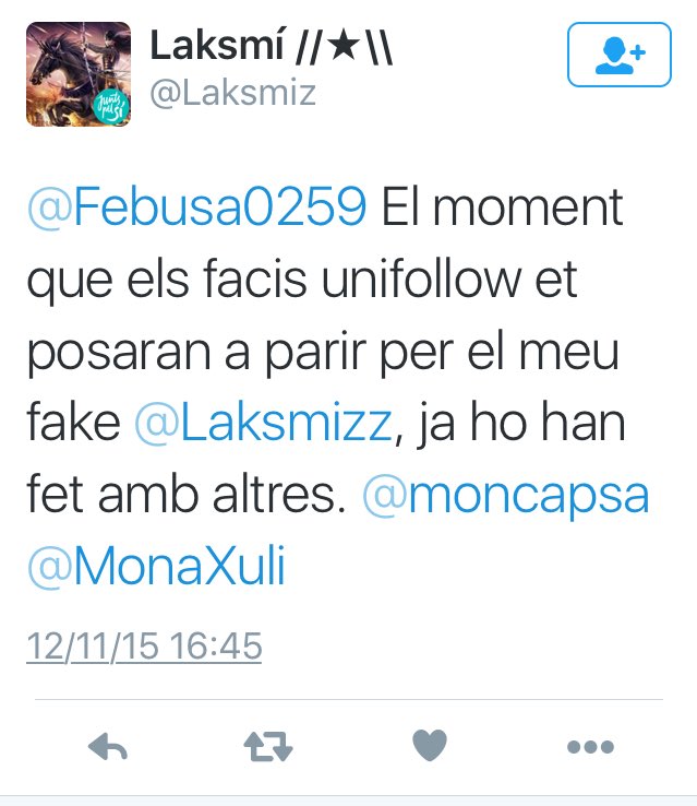 Montse_NYC's tweet photo. Una mica de #Laksmià:
EN EL! No 'el moment'
Per+el FA-> PEL meu...
MAU? parles de Mauriñu?😂.. #Laksmistyle #TuitStar https://t.co/4MvxV4czxL