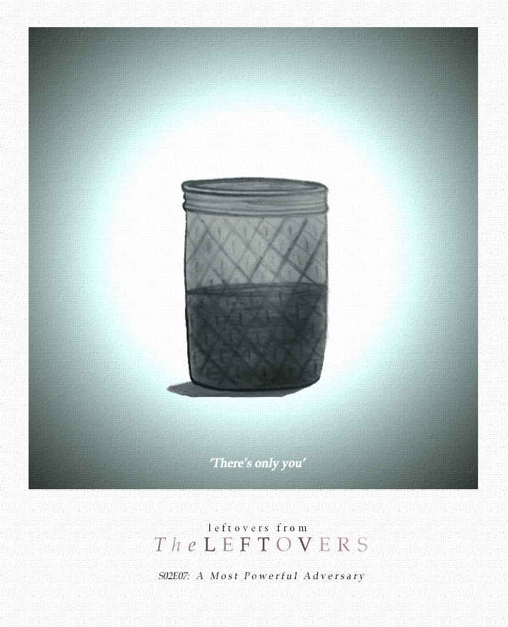 pabl3te's tweet photo. Wait! @TheLeftoversHBO S02E07 'A Most Powerfull Adversary' #artwork1 @LeftoversDaily @LivingReminders @GuiltyRemnant https://t.co/j5xZTQVzci