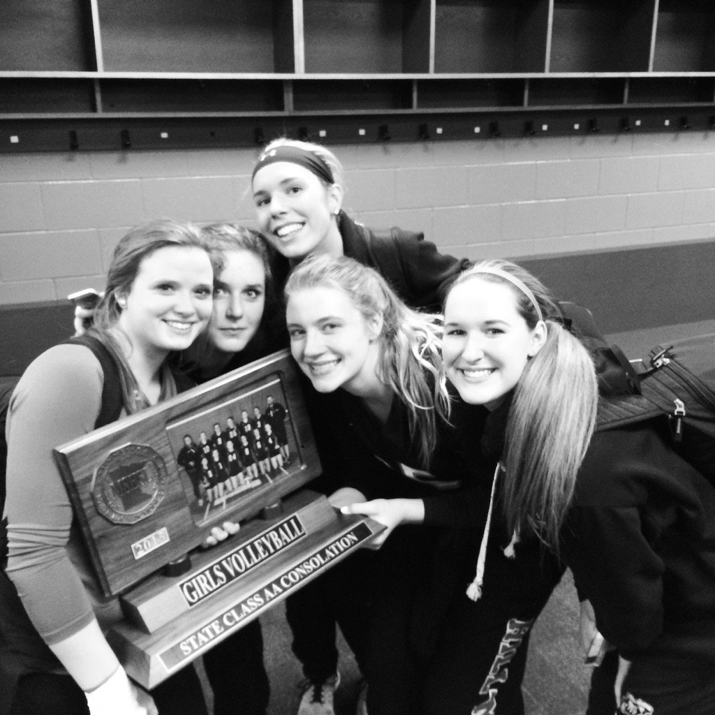 HM_Volleyball's tweet photo. Thank you to our seniors for a great 4+ years! We will miss you! You are true examples of the best #HMVB can be! https://t.co/1qFld8cqnD
