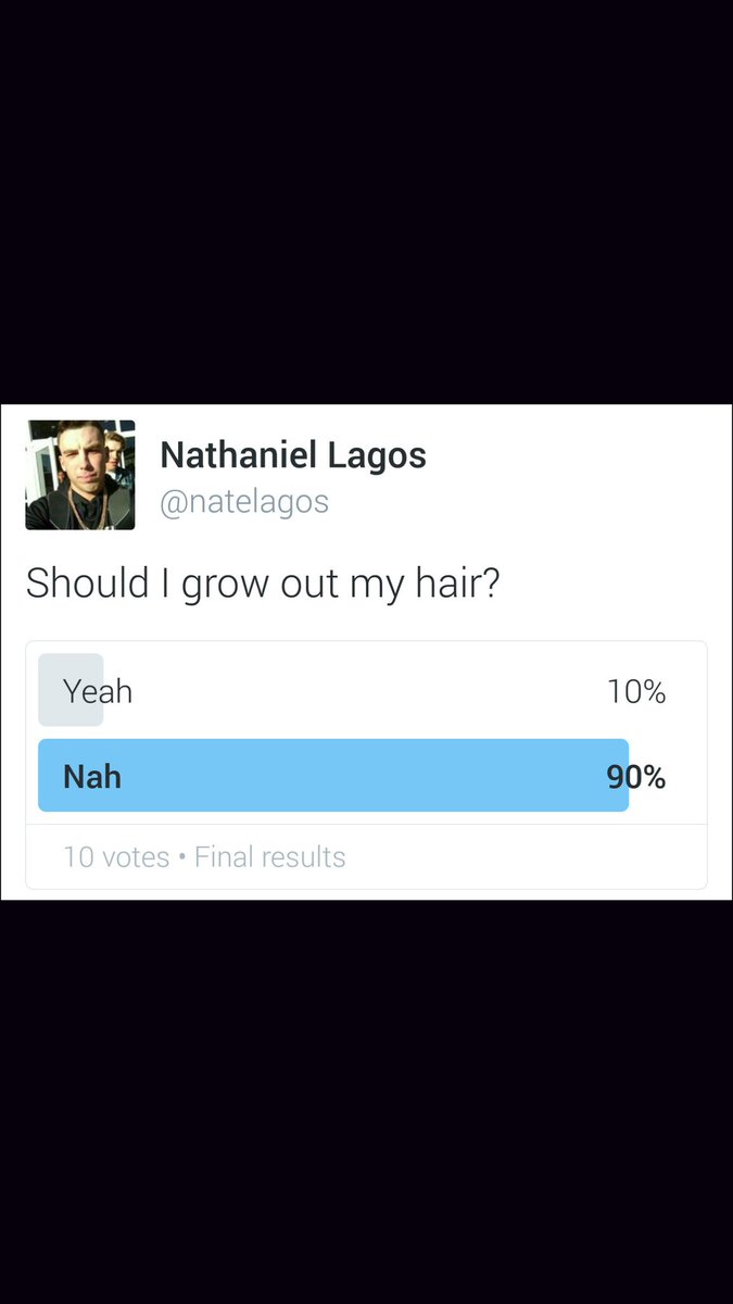 natelagos's tweet photo. Well the people have spoken very clearly... But y'all know I always go against the crowd... #ItsFlowTime https://t.co/7K9wA4O9EX