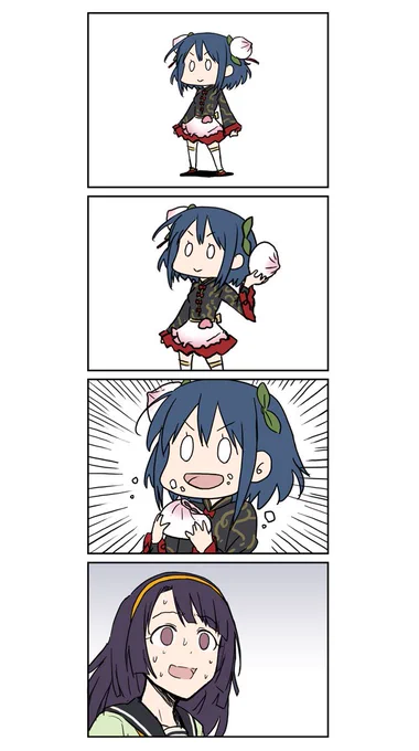 蘭花新衣装 