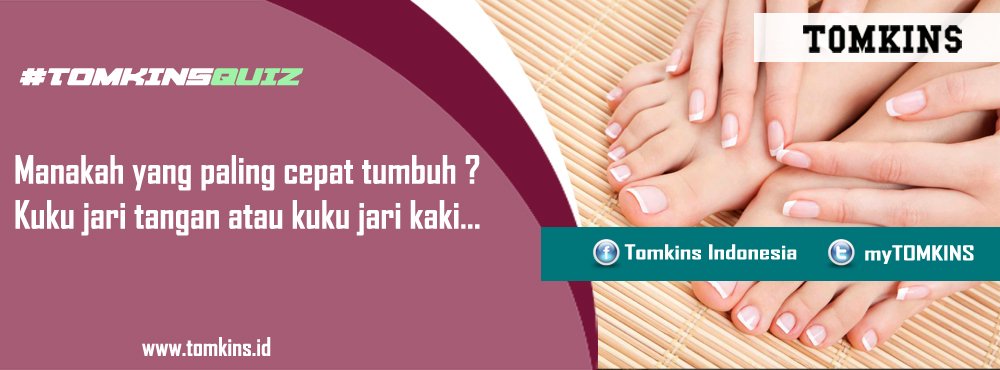 myTOMKINS's tweet photo. #TOMKINSQUIZ
Jawab pertanyaan pada gambar dan menangkan hadiah spesial sepasang sepatu TOMKINS https://t.co/kLQAxZ1Wxn
