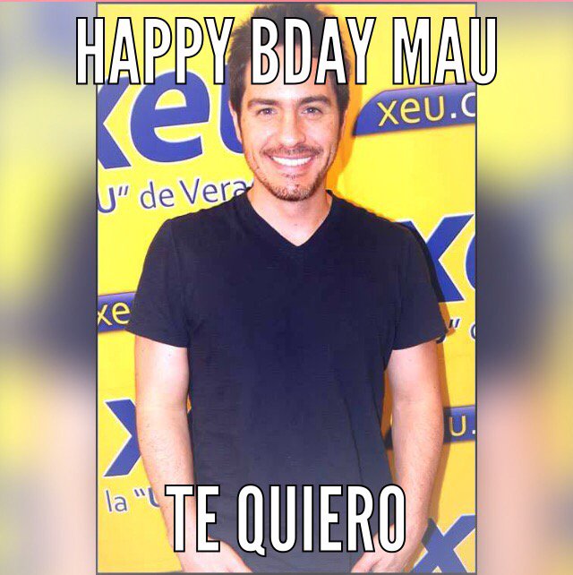 Mizz_un4getabl3's tweet photo. Happy bday Mau Te quiero @MauOchmann https://t.co/H6BZxUDIfZ