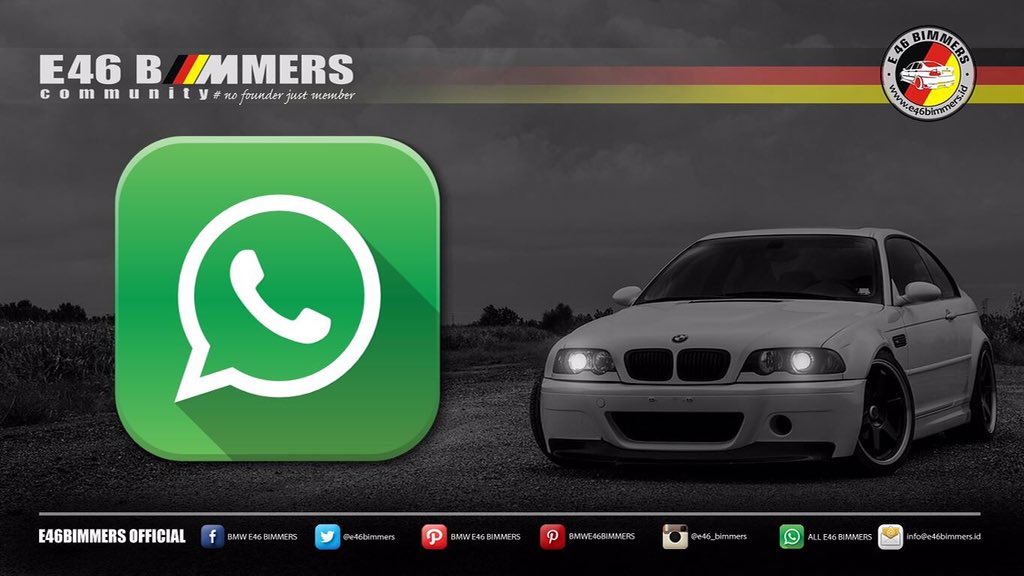 e46bimmers's tweet photo. Join our whatsapp group
Cukup dengan memasukan nomor hp untuk join bersama kami.
#lovebimmers #e46bimmers https://t.co/soA12E531n