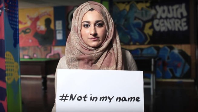 informativost5's tweet image. Miles de musulmanes dicen #NotInMyName bit.ly/1ONbd2B