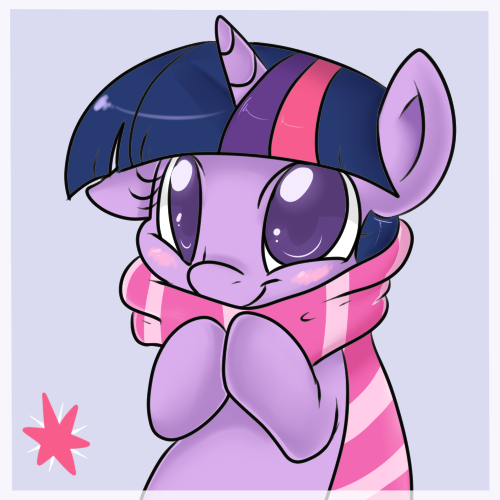 EverfreePony's tweet photo. Twilight is ready for Winter. #MLP #Brony #FanArt https://t.co/uDhL8GLo8M