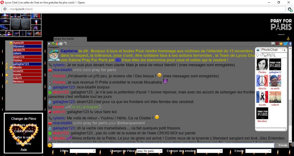Lycos Chat Fr Auf Twitter Un Salon Special Est Cree Sur Le T Co Mq7ui04awj Pour Partager Ensemble Se Soutenir Rendre Hommage T Co Zdwbtu25s3 Twitter