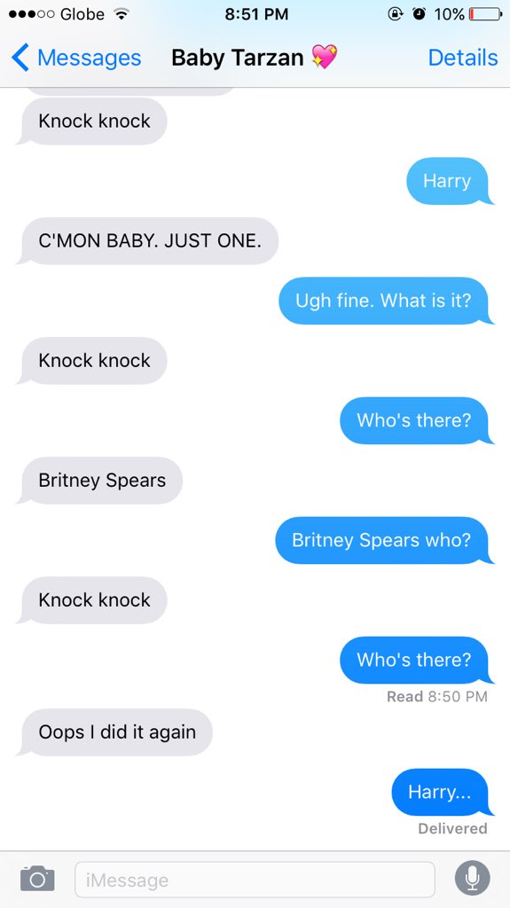 TEAMLOUISPH's tweet photo. Just imagine having this convo with Harry 💖 https://t.co/sVXYZA7WOB