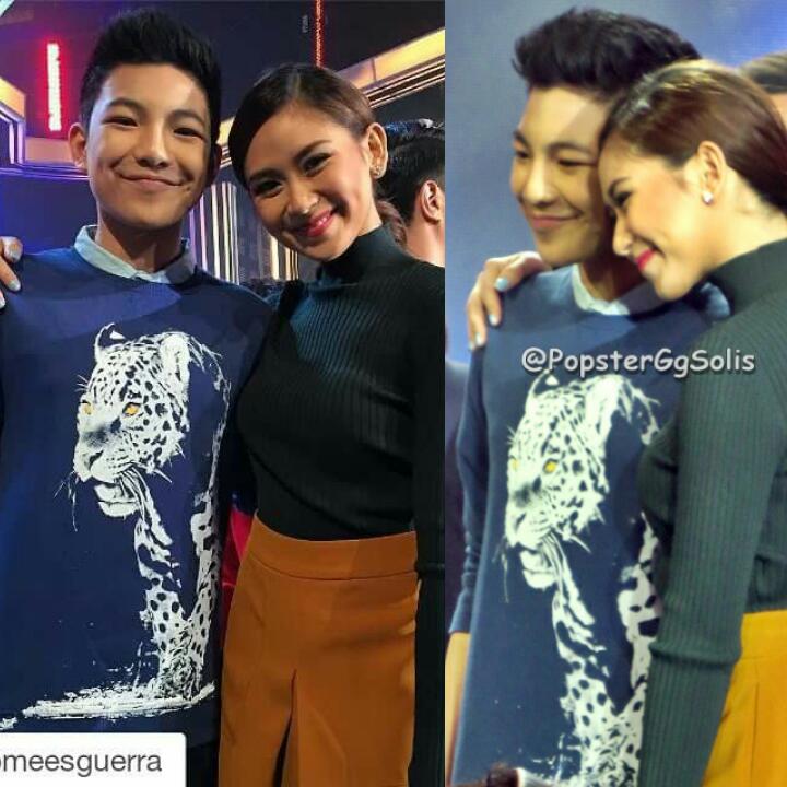 Christianwedang's tweet photo. @PopsterGgSolis: ang gwapo at ang tangkad na ni @darrenespantoo1 #TYForTheLoveSARAHG #Offcam #TeamSarah @JustSarahG https://t.co/vujHyWRLiT