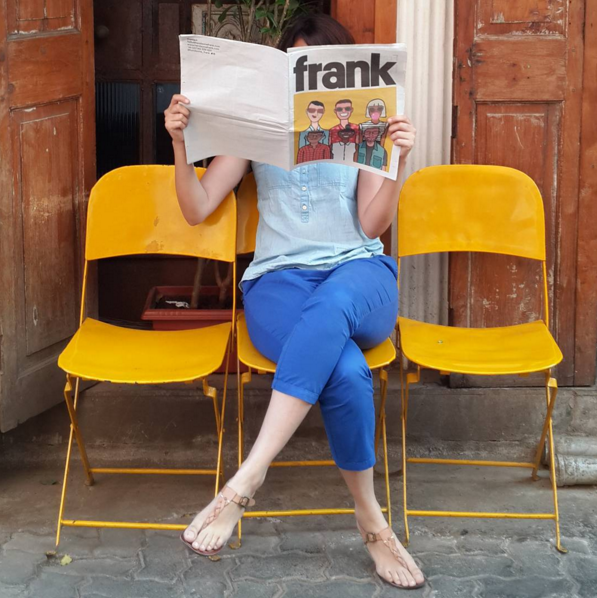 Handsome_Frank's tweet photo. Frank made it to Bombay. Thanks to nonahke (instagram) for the photo. #FrankPaper #Bombay #India https://t.co/hf8IFu7MdL