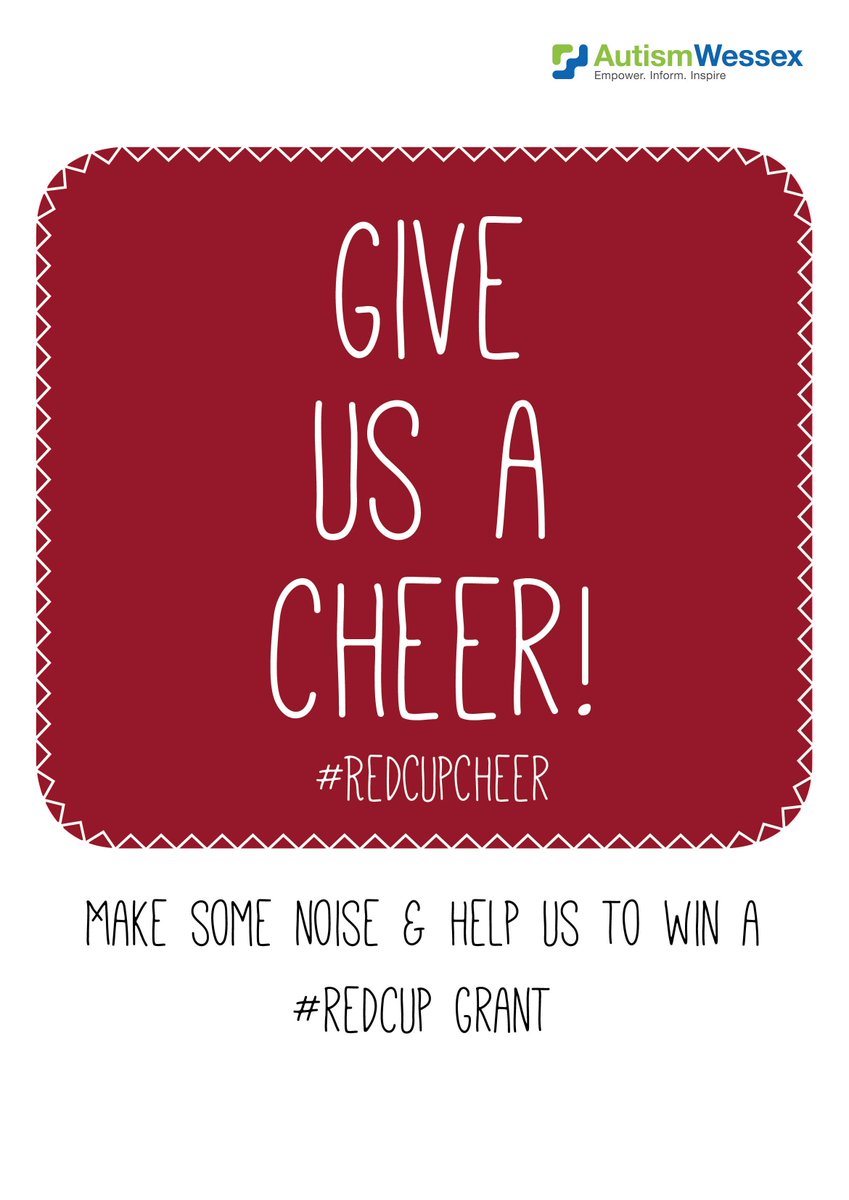 Starbucks has nominated us 2 make some noise &amp; win a #RedCup Grant. Pls help us win &amp; RT with #RedCupCheer! Thx :)