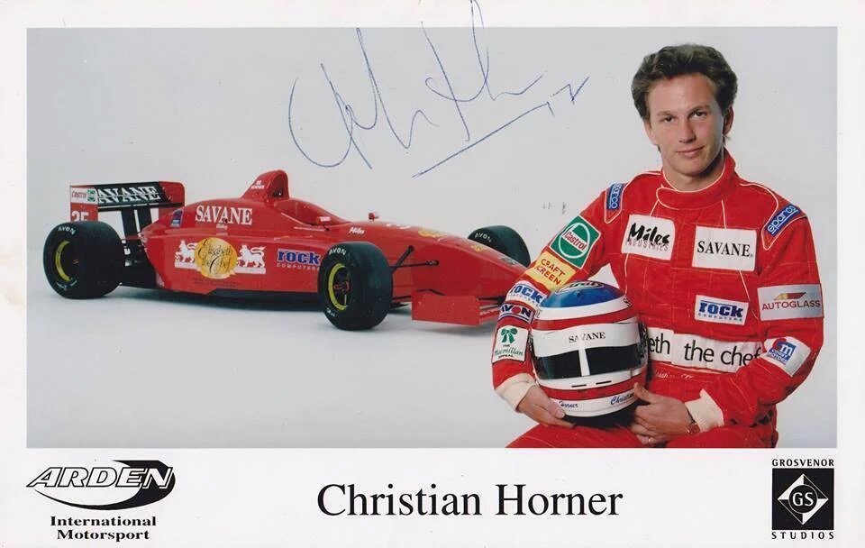 Happy birthday Christian Horner - who is channeling his inner Tom Hardy in this epic shot. (Thanks to 