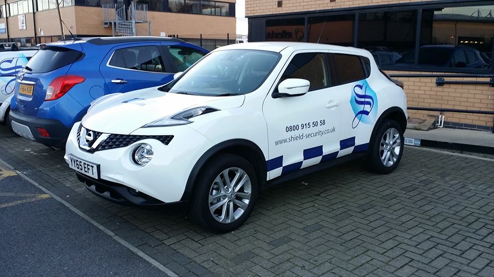SignsDisplay's tweet photo. Graphics applied to @Shield_EYorks new Nissan Juke. Can we add decals to your vehicle? Contact us on 01482 323594. https://t.co/E7qzbomOzd