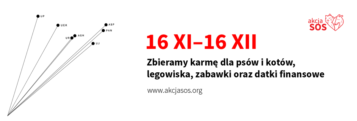 Akcja_SOS's tweet photo. Rozpoczynamy #AkcjęSOS 2015! #UJ #UR_Kraków #UniwersytetPedagogiczny #ASP #AGH #UEK #IBPAN https://t.co/LWRsx7SkGU