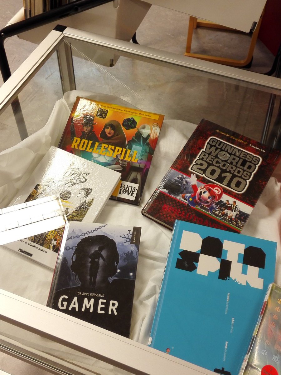 ArnhildFiskvik's tweet photo. #nordicgameday på #vefsnbibliotek Gleder meg til lørdagen! https://t.co/SkMbNETwBp