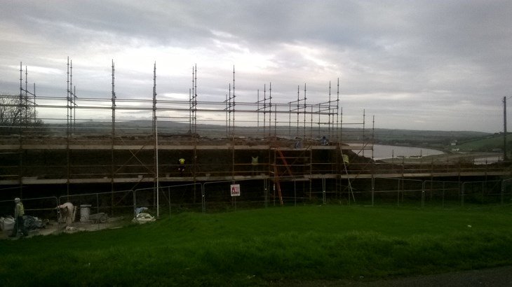 The skies are grey but the work continues on Youghal Town Walls
@irishwalledtown #youghal heritage
<a href="/AncientEastEire/">Ireland'sAncientEast</a>