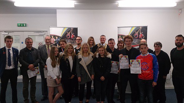 Amber Valley successes celebrated at borough's sports awards: tinyurl.com/qd85vkz <a href="/HollieWebb1/">Hollie Pearne-Webb MBE</a> <a href="/StruanCaughey/">Struan Caughey</a>