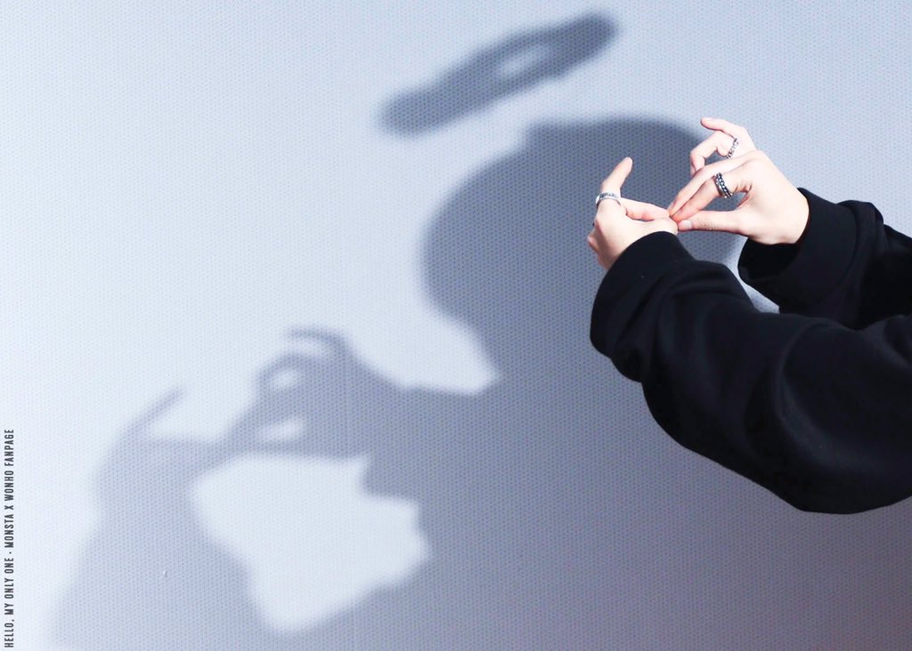 그림자놀이 하는 몬스타엑스 원호 | 인스티즈