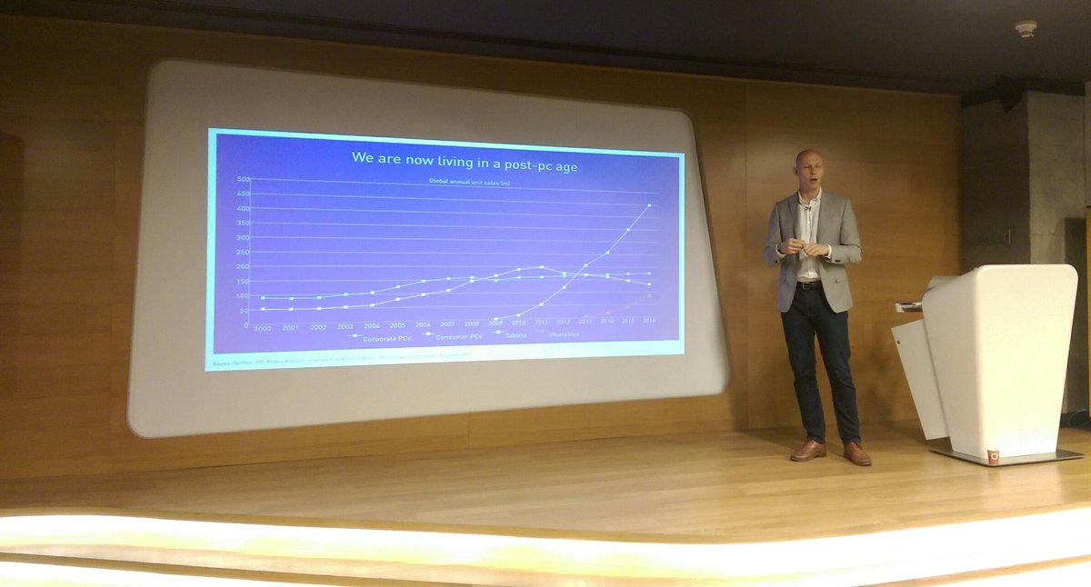 <a href="/jameschand1er/">James</a> talks mobile at the #connectedexperiences days openning in Unilever Turkey HQ! #TeamMindshare