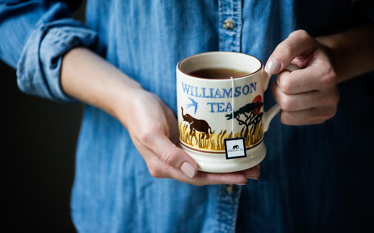 FoodBev's tweet photo. New initiative that means' Sip a cuppa, help save an elephant!' - @Williamson_Tea 
https://t.co/hoL1OjITb9 https://t.co/IQWGubIyDQ