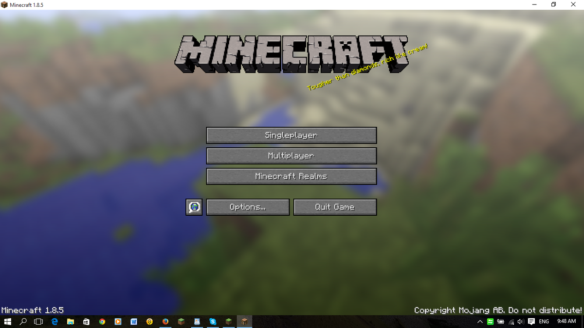 Reef3DS's tweet photo. @TheAd237 
What is mojang trying to tell us in their MOTDs? https://t.co/M5IcedpYjR