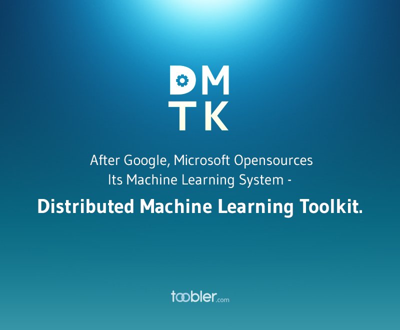distributed machine learning toolkit