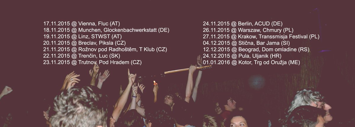 sutra krećemo na drugu evropsku turneju ove godine