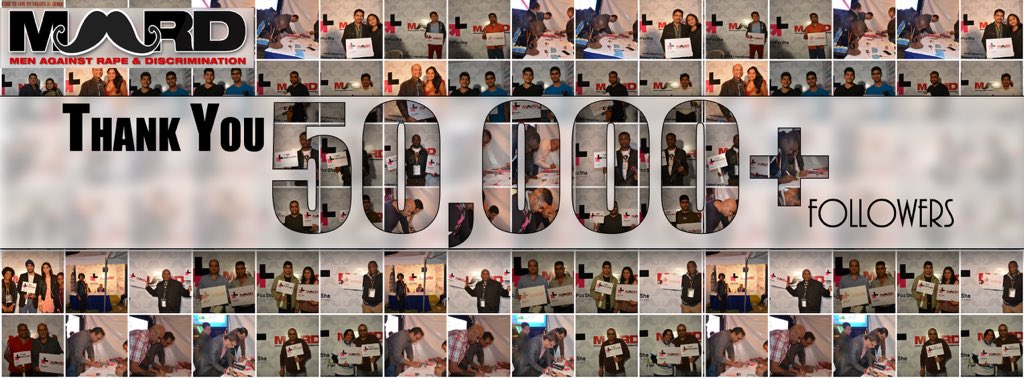 MardOfficial's tweet photo. Thank you for getting us to 50k+ #RealMARD supporters! 👨🏻👨🏼👨🏽
Be the Catalyst for Change.
@UN_Women @FarOutAkhtar https://t.co/6sMMUH2a8D