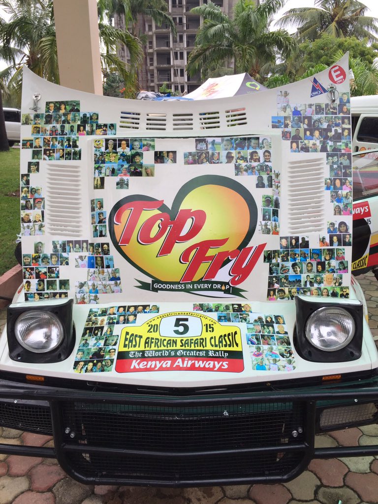 dekow001's tweet photo. Your #faces are on the cars!! #ClassicFaces @EastAfricanSC @KifagioMoja #EASCR2015 #TeamTundo https://t.co/L4wNlIzIAh"