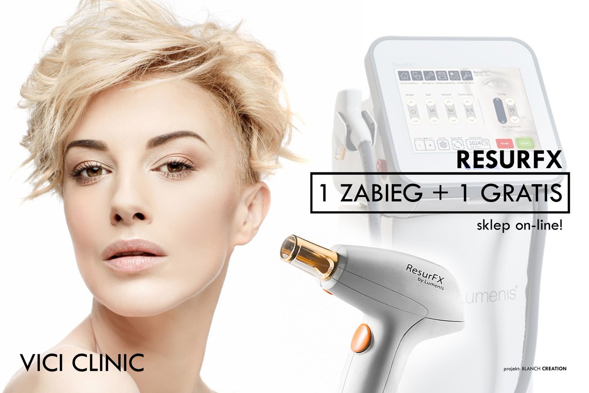 viciclinic's tweet photo. Promocja 1+1 gratis na zabiegi z użyciem lasera ResurFX takie, jak: rozstępy, przebarwienia, blizny i odmłodzenie. https://t.co/s9DRM9YY0w