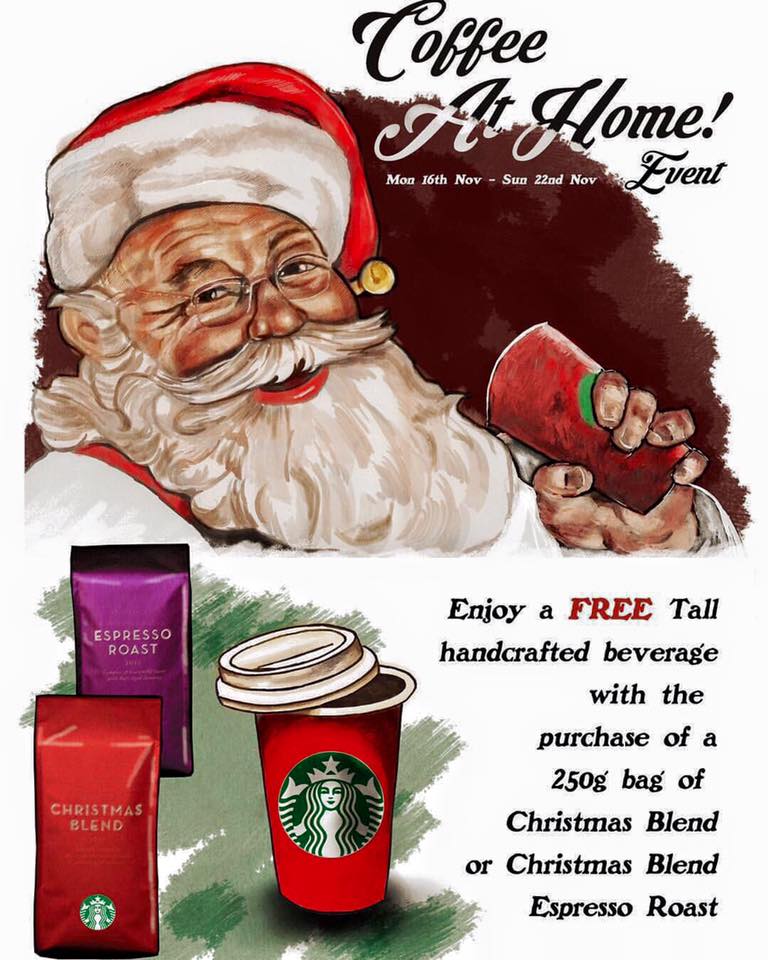 SbuxEastgate's tweet photo. Stock up for the festive season with our fantastic coffee at home offer this week. https://t.co/yAYoIjIUpi