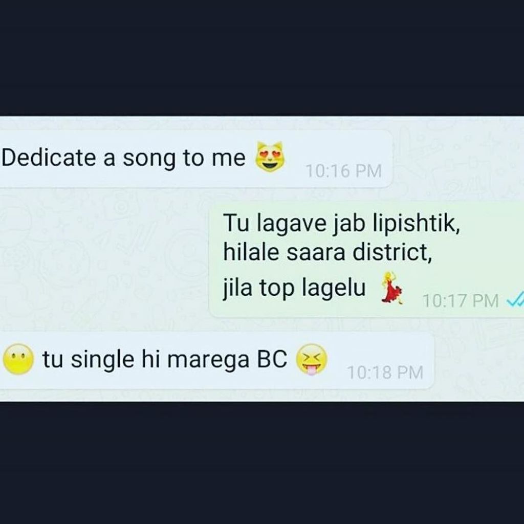AbToHas's tweet photo. #FbAbToHas Ab aise karname karoge toh yehi anjaam hoga 😂😂
#TagSingles
TAG all Pagalpanti se bhare hue dost 😝😝
#Yed… https://t.co/BOPPB7MbUs