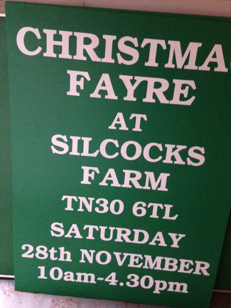 silcocksfarm's tweet photo. Our Christmas fayre happening soon, come and find something unique for Christmas giving #buylocal https://t.co/4o6Edl85Bo