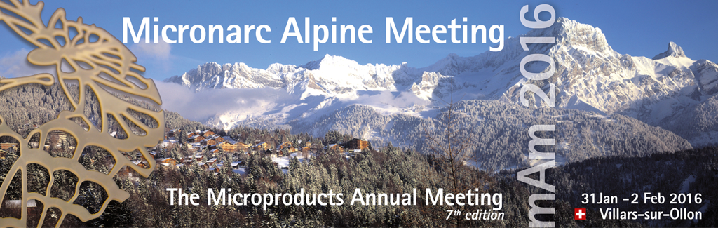 #mAm2016 – The Microproducts Meeting, 7th ed.  mam2016.ch
#sensors #mems #printedelectronics #metrology