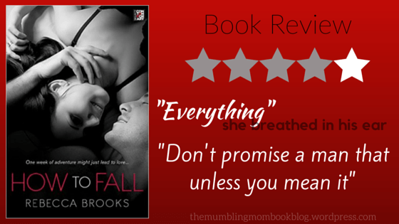 themumblingmom's tweet photo. #HappyReleaseDay Rebecca Brooks - #HowToFall is a great #FlingtoForever read.… https://t.co/gYJLE9jhkn https://t.co/KKXBITusza