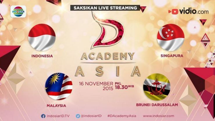 Saksikan LIVE STREAMING #DAcademyAsia di <a href="/vidiodotcom/">Vidiodotcom</a>  LINK - bit.ly/1QpXnTQ