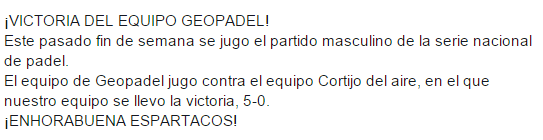 geopadel's tweet photo. ¡VICTORIA DEL EQUIPO GEOPADEL! https://t.co/ElM5ONuvAU