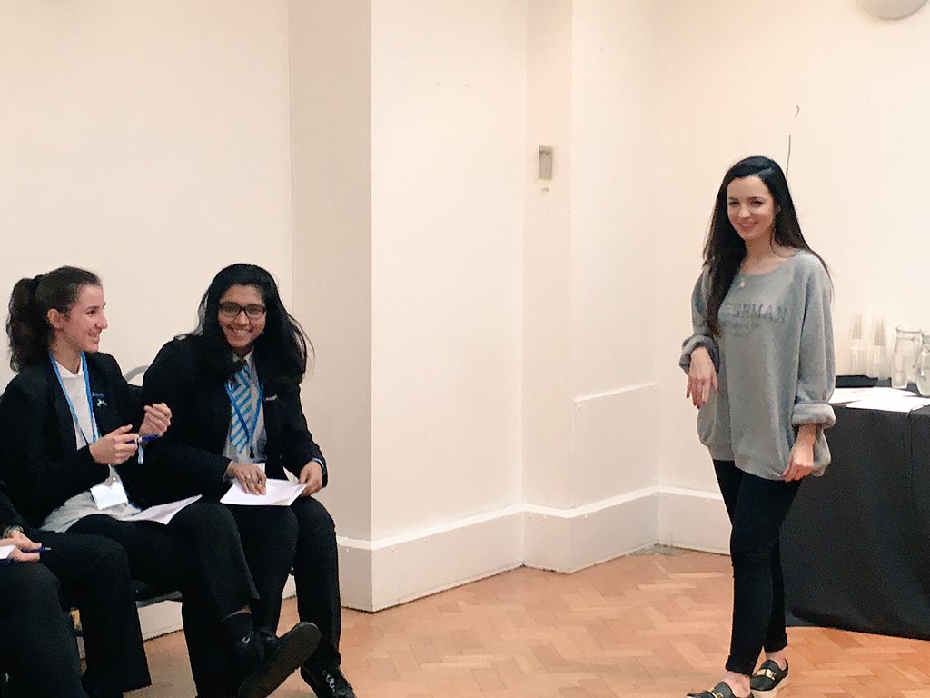 AntiBullyingPro's tweet photo. The very talented @rachelfurner is running a great creative writing workshop! 🎤 https://t.co/XdvYaTcpm7