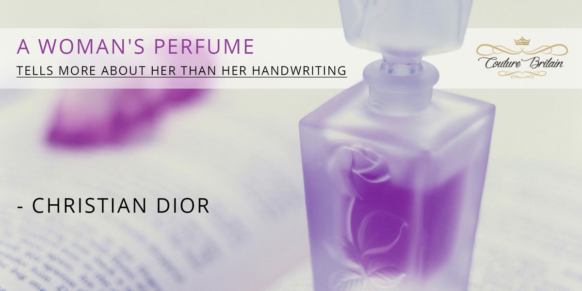 A woman's perfume tells more about her than her handwriting
couturebritain.com
#luxury #fashion #style
