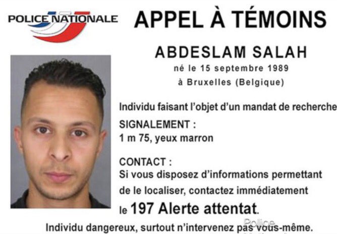 Salah Abdeslam is hiding in Brussels using Skype
