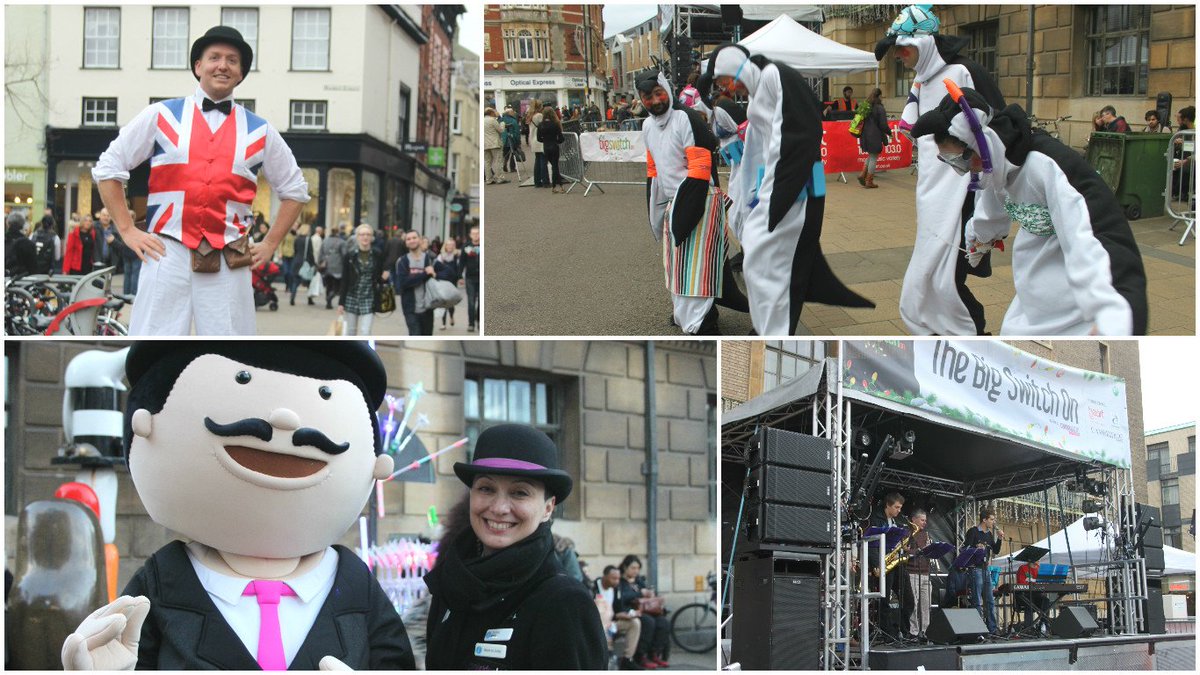 LoveCambridge_'s tweet photo. We had some fantastic performers and street entertainment yesterday at the #SwitchOn15! Did you take any pictures? https://t.co/Z1uPC7EQHh