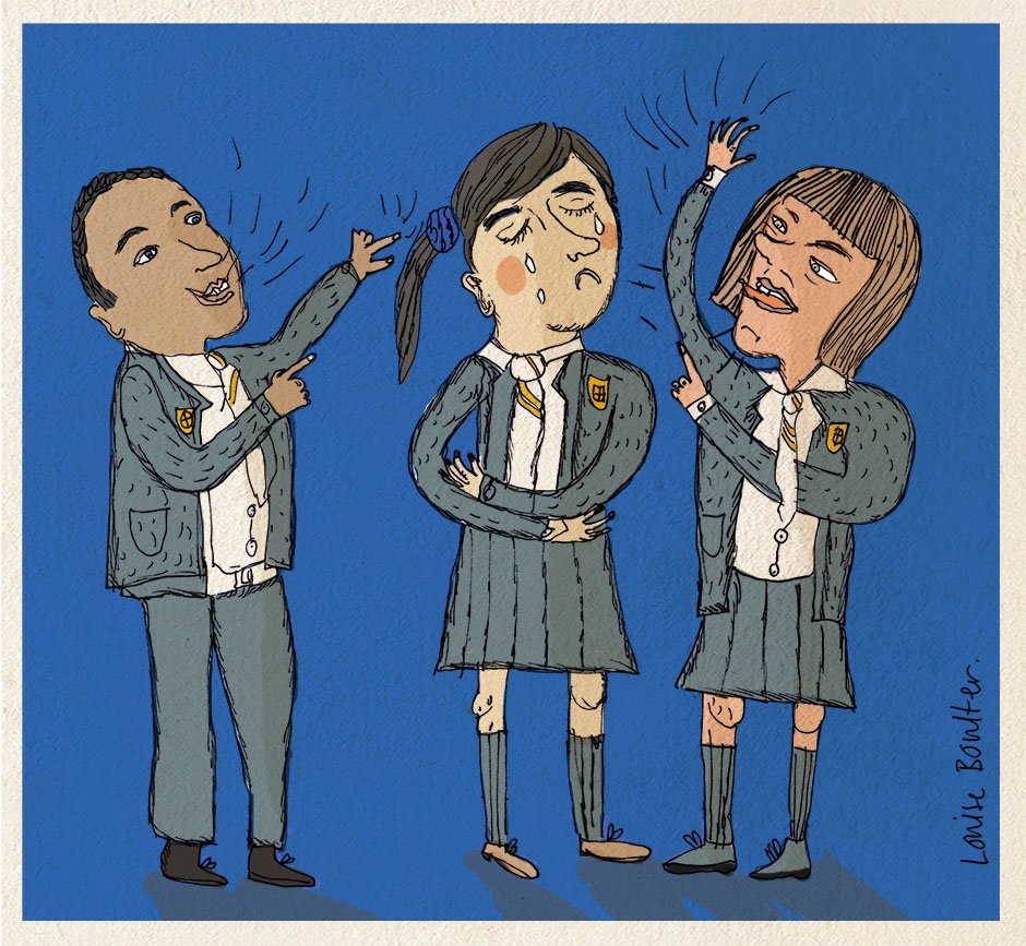 StandardIssueUK's tweet photo. No, bullying isn't "just a normal part of growing up", says @indigocoil. Time to #MakeaNoise https://t.co/44eO5Jjvo8 https://t.co/tWHaaFJlXD