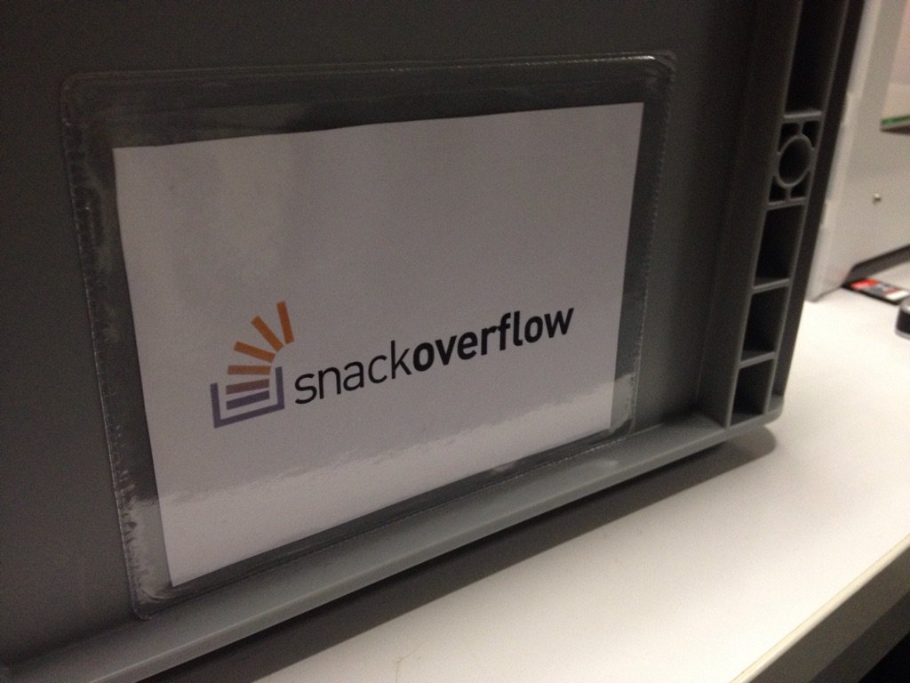 chaospott's tweet image. Neu im Club: #snackoverflow Danke an @jochris451 für die Idee. #c3e