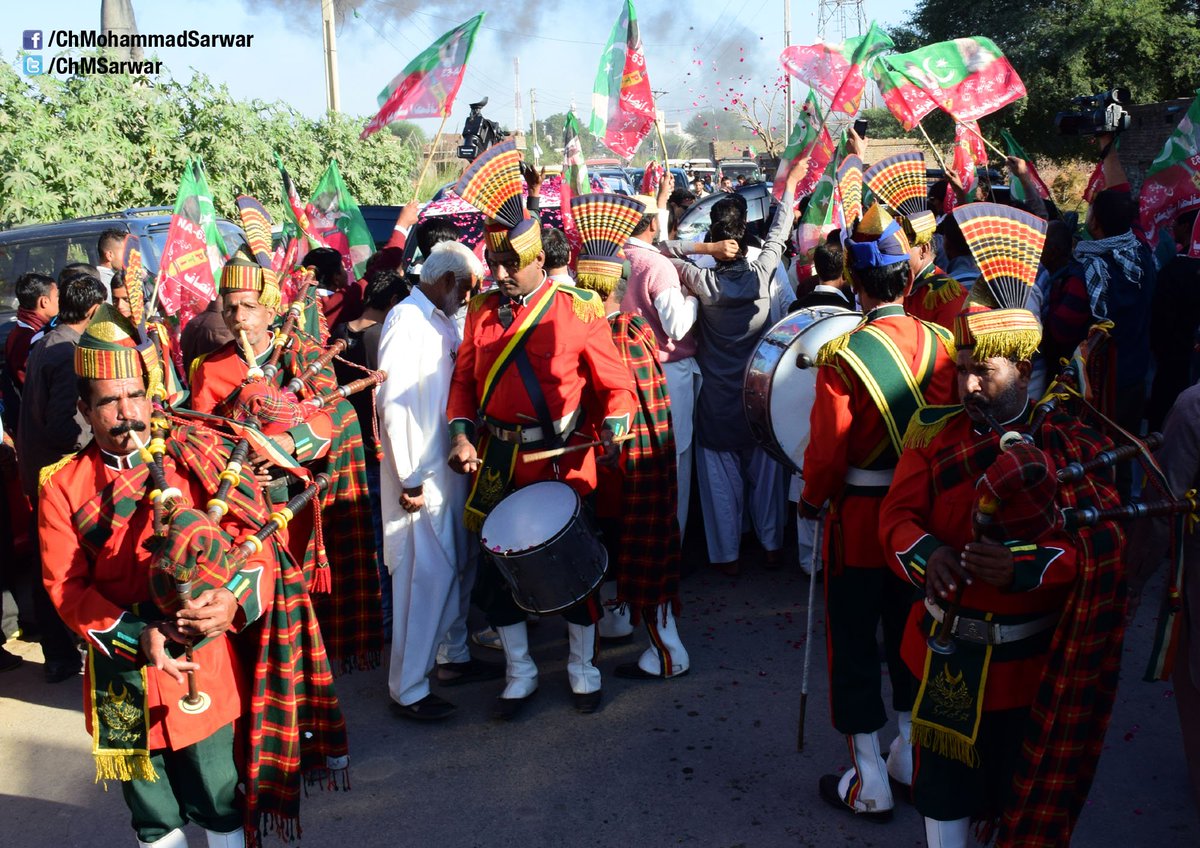 TeamSarwar's tweet photo. Cheering hearts, glowing faces-Hope is alive, ppl trust only one party; PTI.

Ch Sarwar's reception at UC-24, Jhelum https://t.co/DDolAOjc3k