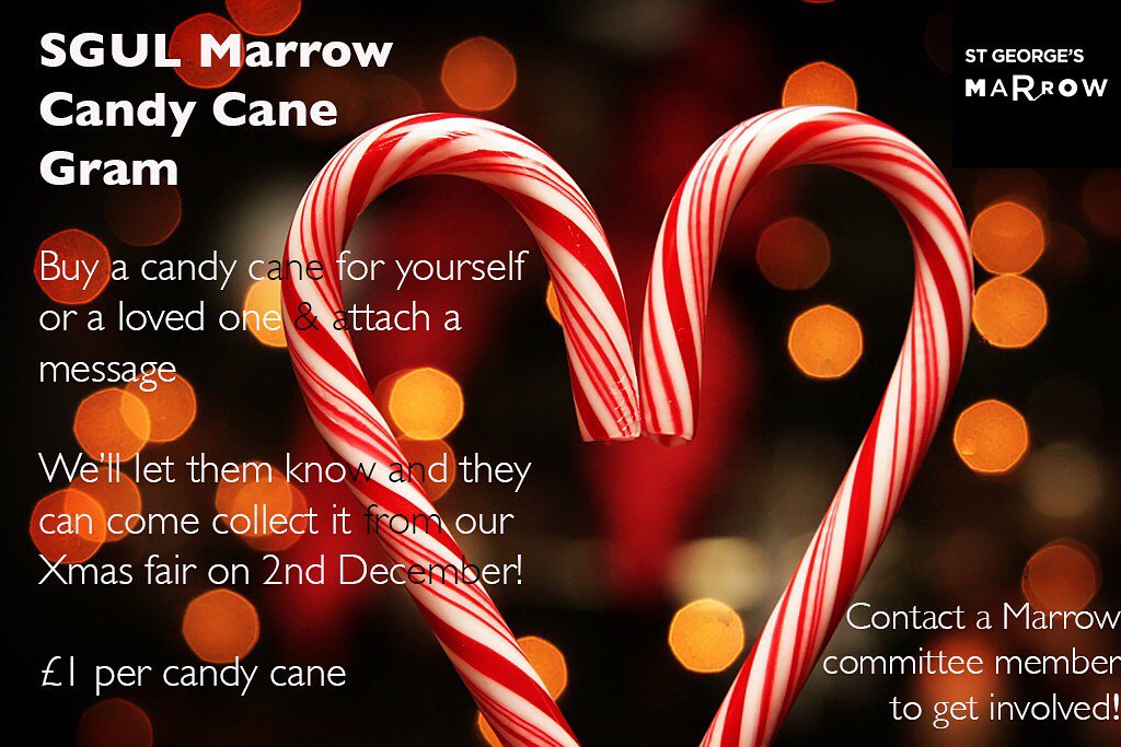 SGULMarrow's tweet photo. If you missed us on Thursday, candy canes can still be purchased from any committee member :) https://t.co/w7vUVwKjeJ