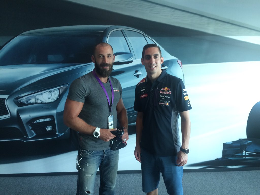 INFINITIME's tweet photo. Congrats to our Ultimate Test Drive winner Laith Zkaria Its now time to unleash the F1™ driver in you #InfinitiBeats https://t.co/uL9numDK8M