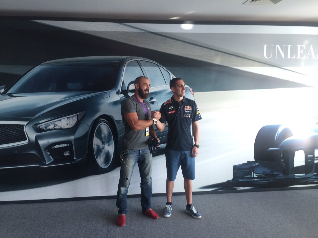 INFINITIME's tweet photo. Congrats to our Ultimate Test Drive winner Laith Zkaria Its now time to unleash the F1™ driver in you #InfinitiBeats https://t.co/uL9numDK8M