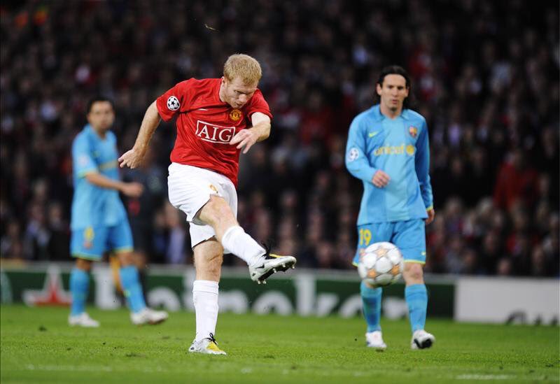 Happy birthday to one of the best midfielders of his generation Paul Scholes! He scored goals alright.   